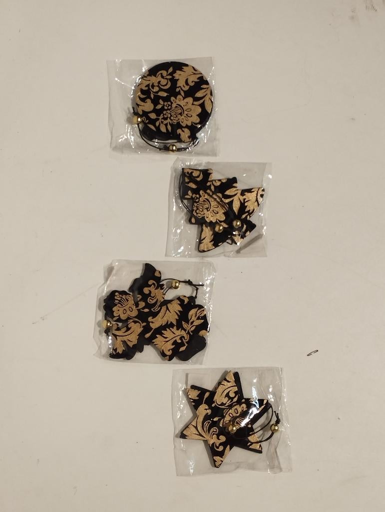 Gouden en Zilver Kersthangers *, Diversen, Kerst, Nieuw, Ophalen of Verzenden