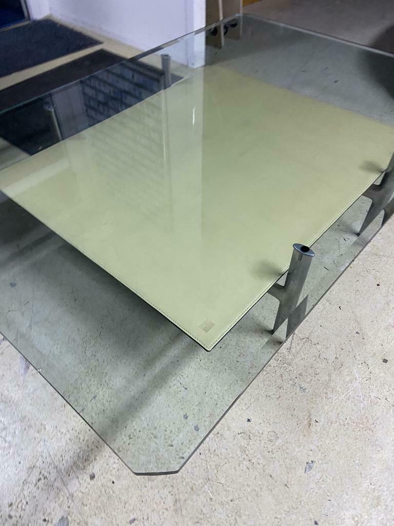 2x B&B Italia Diesis salontafel 100x150 cm, Wit en Zwart, Ophalen, Gebruikt, Klassieke Industrieel Stylish Tijdloos Vintage Chique