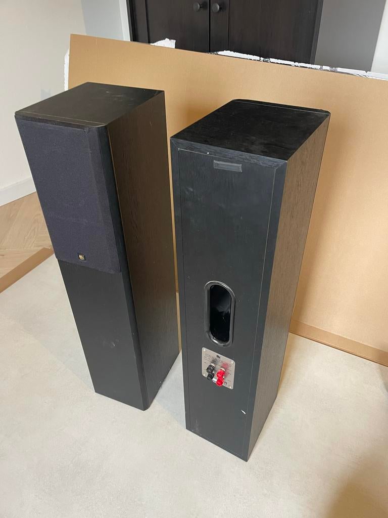 Keff Cresta 30 Luidsprekers - Goed Geluid!, Audio, Tv en Foto, Luidsprekers, Gebruikt, Front, Rear of Stereo speakers, 60 tot 120 watt