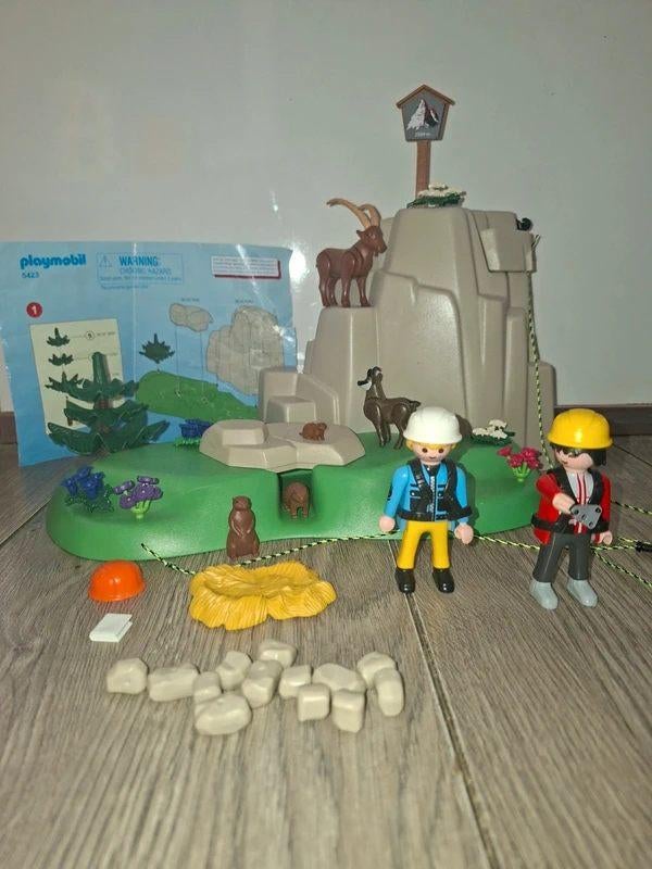 Playmobil bergbeklimmen, Ophalen of Verzenden, Zo goed als nieuw