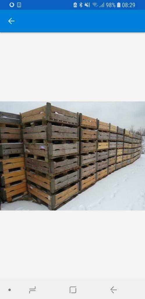 Transportkisten Voorraadkisten Aardappelkisten Palletbox Pal, Ophalen, Gebruikt, 100 cm of meer, 60 cm of meer