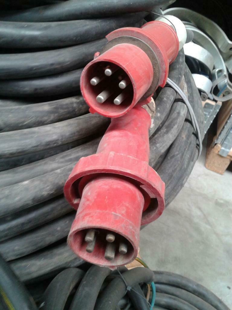 0043. Verlengsnoer / kabel rubber en neopreen / div. lengtes, Ophalen, Gebruikt, Kabel of Snoer
