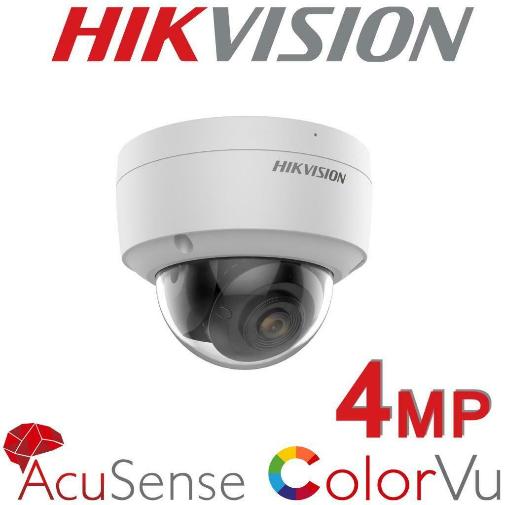 4MP Hikvision ColorVu IP PoE camera (130dB)(DS-2CD2147G2-SU)