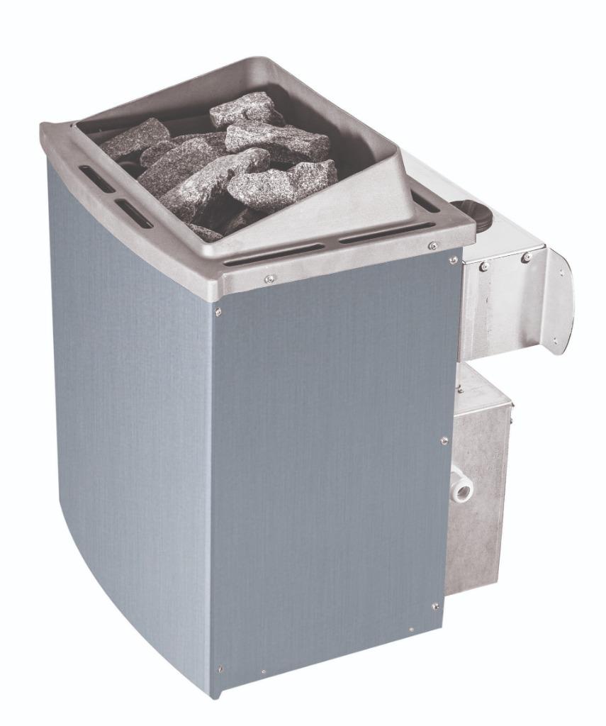 Saunakachel 9kW - geïntegreerde bediening | Karibu, Ophalen of Verzenden, Nieuw, Fins of Traditioneel, Toebehoren