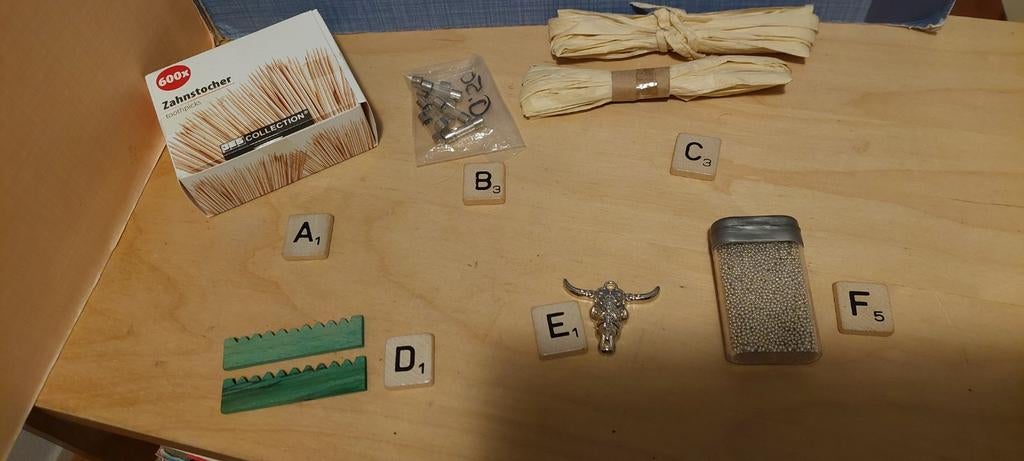 Knutselspul per letter, Ophalen of Verzenden