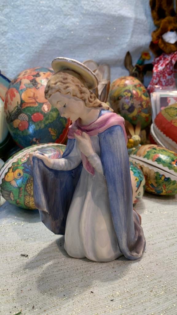 Maria kerst Goebel Beeldje sacrart unger, Diversen, Kerst, T, Ophalen of Verzenden, Zo goed als nieuw, N