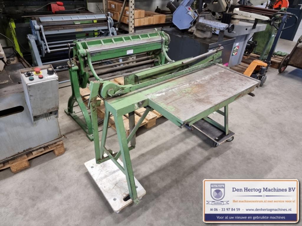 Zinkstraat zelf koper en zinkwerk maken dakgoot deklijst, Doe-het-zelf en Verbouw, Gereedschap | Overige machines, Ophalen, Gebruikt