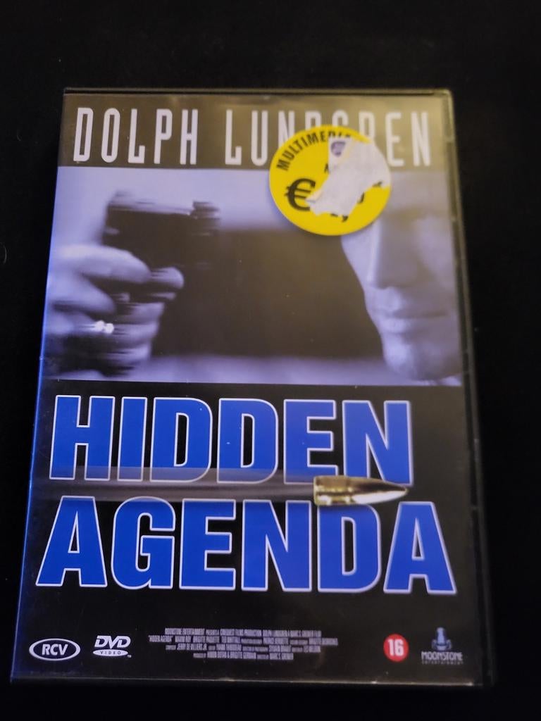 Hidden Agenda DVD - Actiethriller, Vanaf 16 jaar, Ophalen of Verzenden, Gebruikt, Actiethriller