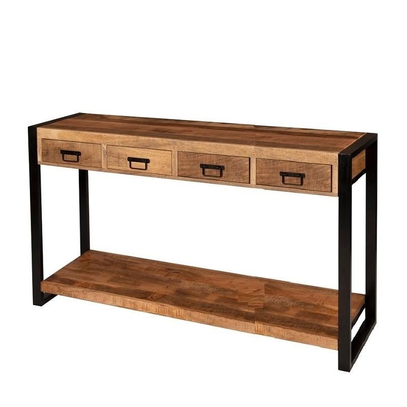 Dressoir 160 cm Mangohout TV Meubel Ladekast Mango Hout, Huis en Inrichting, Kasten | Ladekasten, Nieuw, Minder dan 100 cm, 150 tot 200 cm