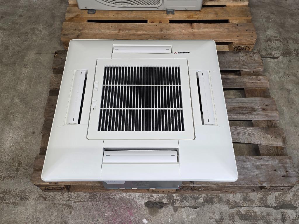 Mitsubishi Heavy Hyper Inverter cassette 5 kW 60x60 airco, Koelen en Ontvochtigen, Timer, 3 snelheden of meer, Ophalen of Verzenden