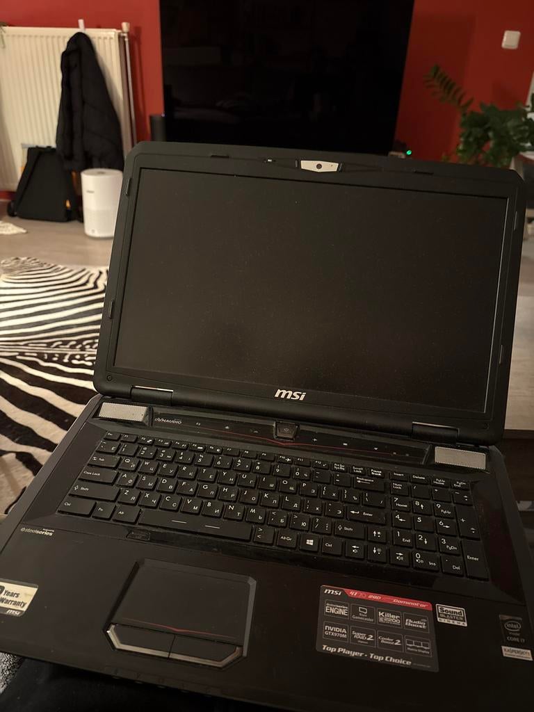 MSI Gaming Laptop, Computers en Software, Windows Laptops, Gebruikt, 15 inch, HDD, 2 tot 3 Ghz, 8 GB, Qwerty, Met videokaart, Gaming
