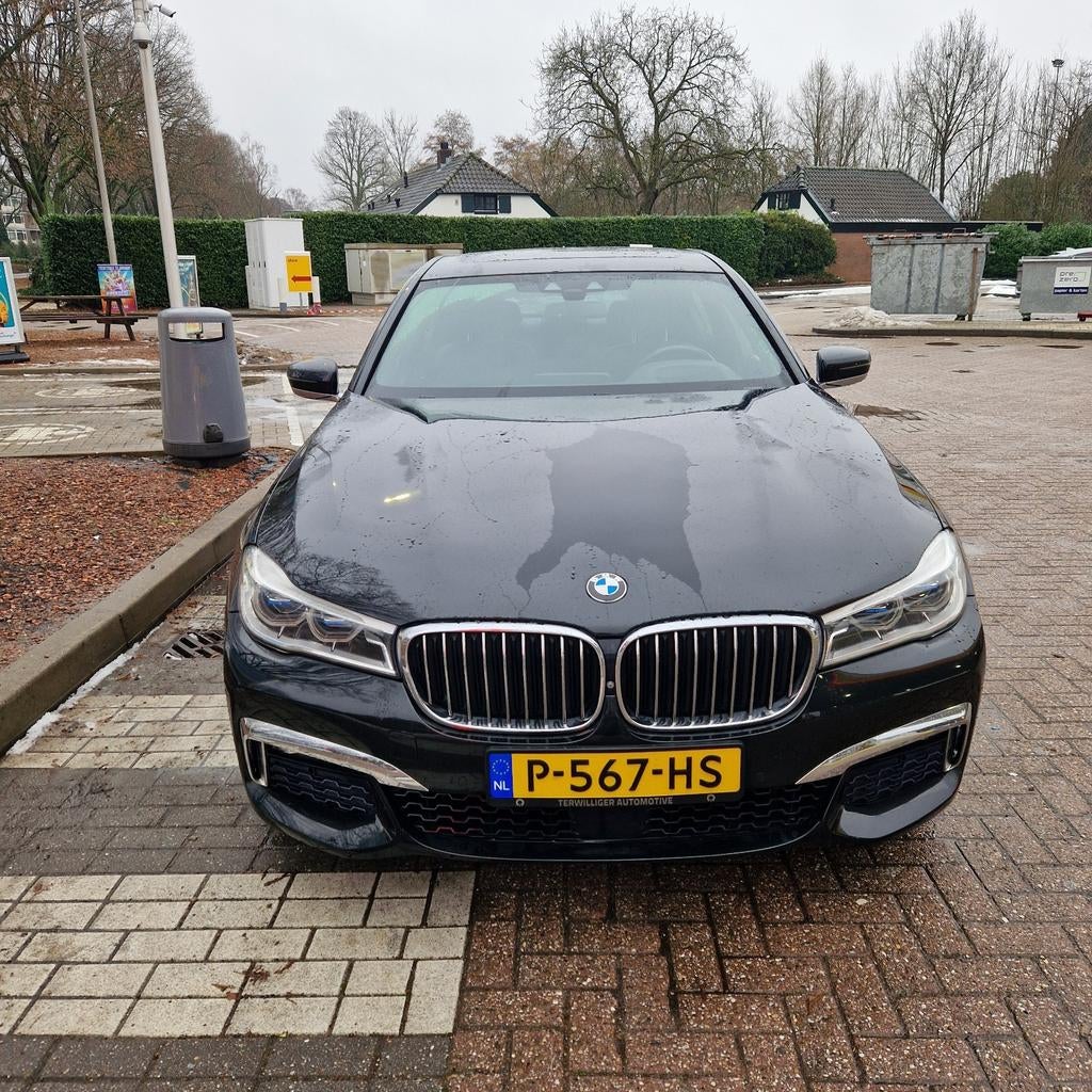 BMW 7-Serie 3.0 730D AUT 2016 Zwart M-PAKET..., Auto's, BMW, Particulier, 7-Serie, 360° camera, ABS, Achteruitrijcamera, Adaptieve lichten