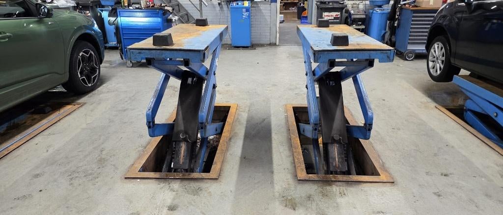 Schaarhefbrug inbouw AUTEC ASG 4005, Ophalen, Gebruikt