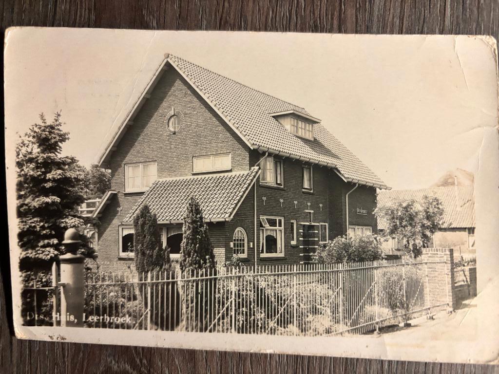 Ansichtkaart Leerbroek - Drs. huis, Ophalen of Verzenden, 1940 tot 1960, Gelopen, Utrecht