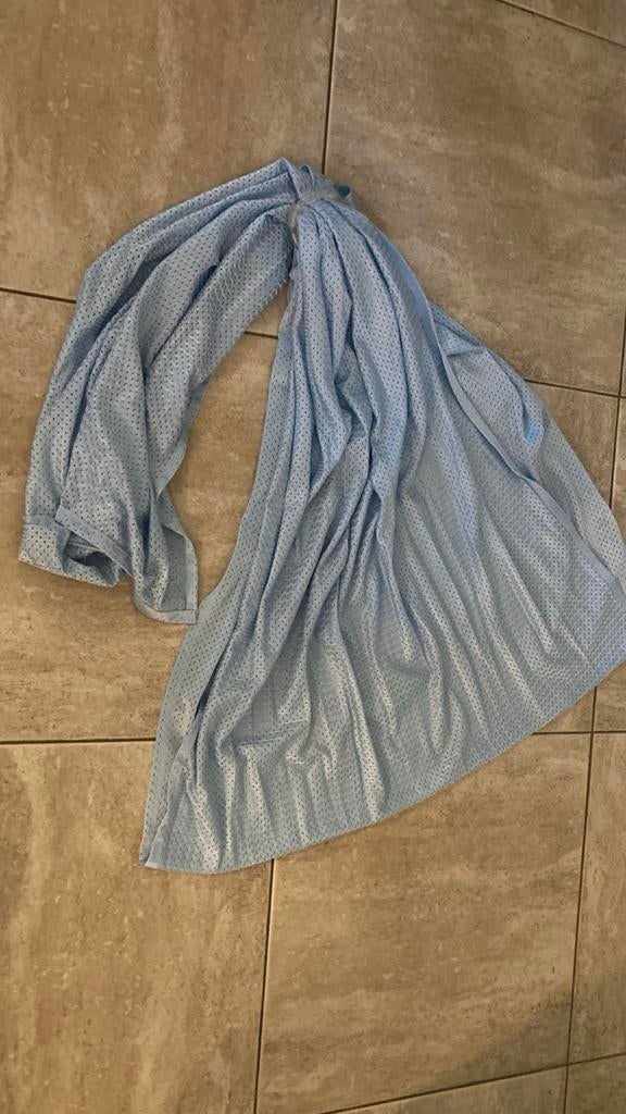Aqua Ringsling Draagdoek, Kinderen en Baby's, Babydragers en Draagdoeken, Overige merken, Draagdoek, Ophalen of Verzenden, Zo goed als nieuw