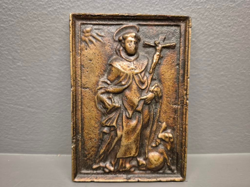 Brons icoon uit de 17de eeuw, Ophalen of Verzenden