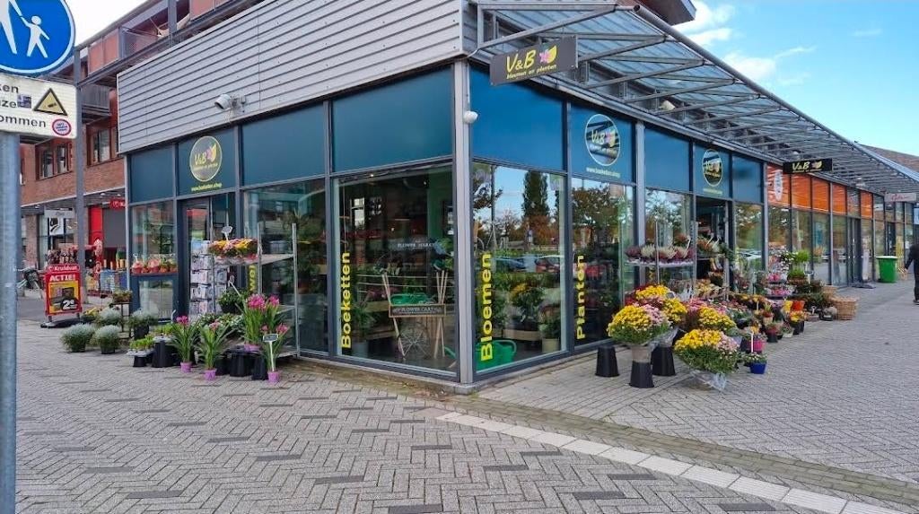 Bloemenwinkel / DHL servicepunt, Ophalen