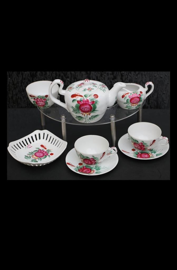 August Warnecke Thee Servies, Antiek en Kunst, Ophalen of Verzenden