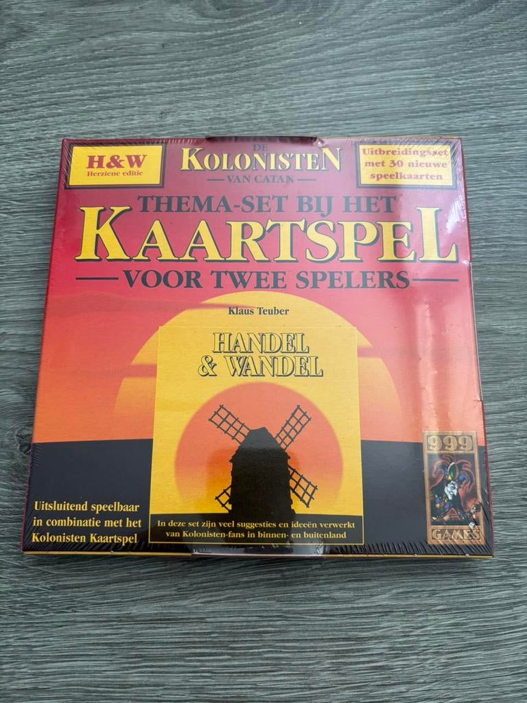 Kolonisten van Catan Handel en Wandel -uitbreiding kaartspel, Een of twee spelers, Verzenden, Nieuw