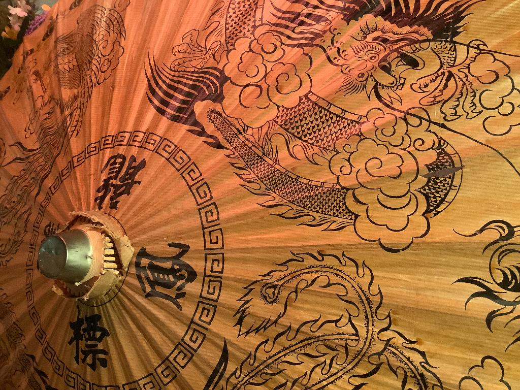 Parasol uit China of japan, Ophalen of Verzenden