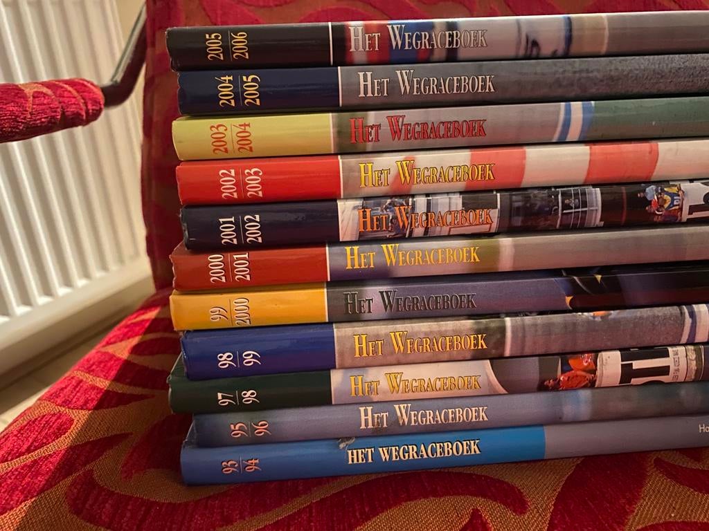 Het wegraceboek 1993 tm 2006, 11 boeken, Boeken, Motoren, Zo goed als nieuw, Ophalen