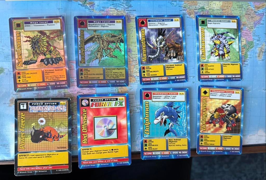 Digimon TCG Speelkaarten Collectie, Ophalen of Verzenden, Gebruikt