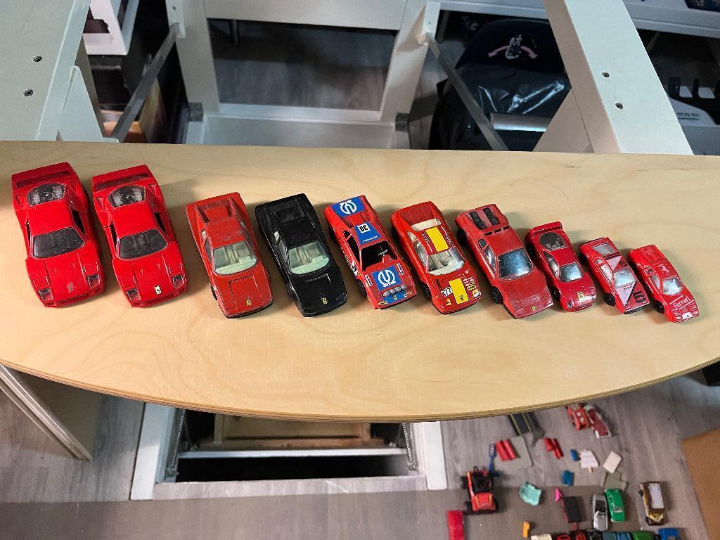 ferrari modellen, Ophalen, Gebruikt