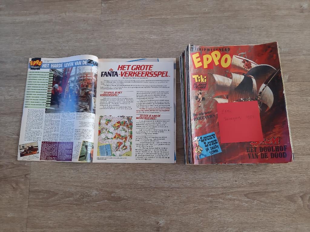 Complete jaargang Eppo weekbladen 1983, Complete serie of reeks, Ophalen of Verzenden, Gelezen