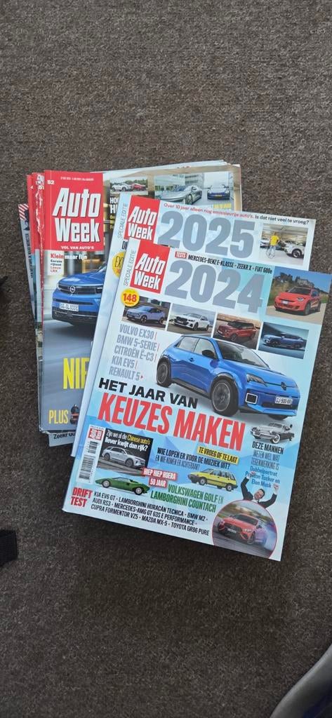 AutoWeek tijdschriften - diverse jaargangen, Boeken, Ophalen of Verzenden, Zo goed als nieuw, Algemeen, Diverse