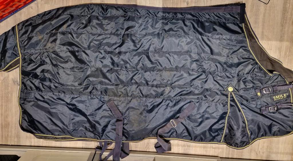Staldeken smile horseware 100 gr maat 195, Ophalen of Verzenden, Zo goed als nieuw, Deken