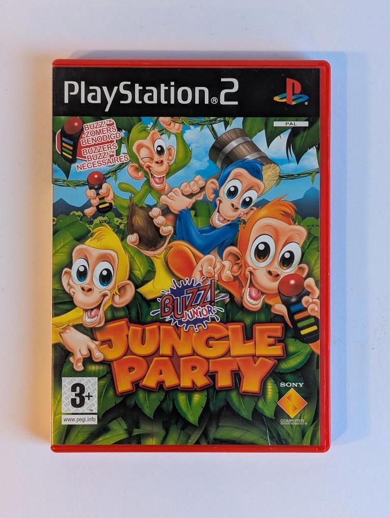 Buzz Junior Jungle Party - Playstation 2 Game, Spelcomputers en Games, Games | Sony PlayStation 2, Gebruikt, Overige genres, Ophalen of Verzenden
