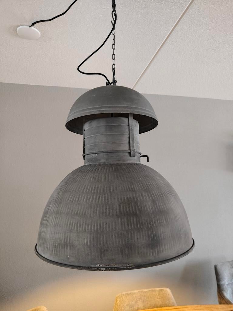 Hanglamp HK living betonlook, Ophalen, 50 tot 75 cm