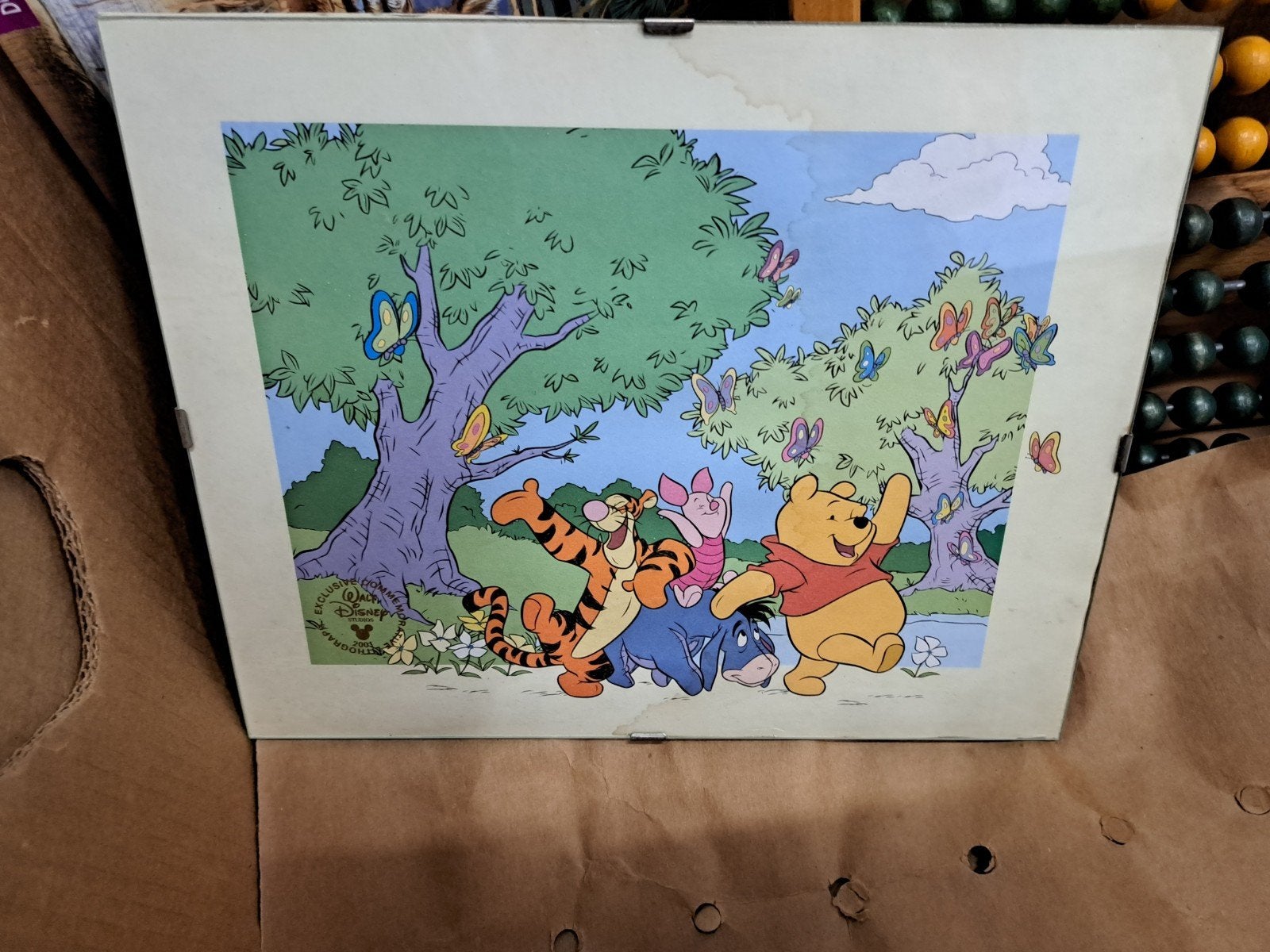 Winnie de pooh, Ophalen of Verzenden, Minder dan 50 cm, Schilderij