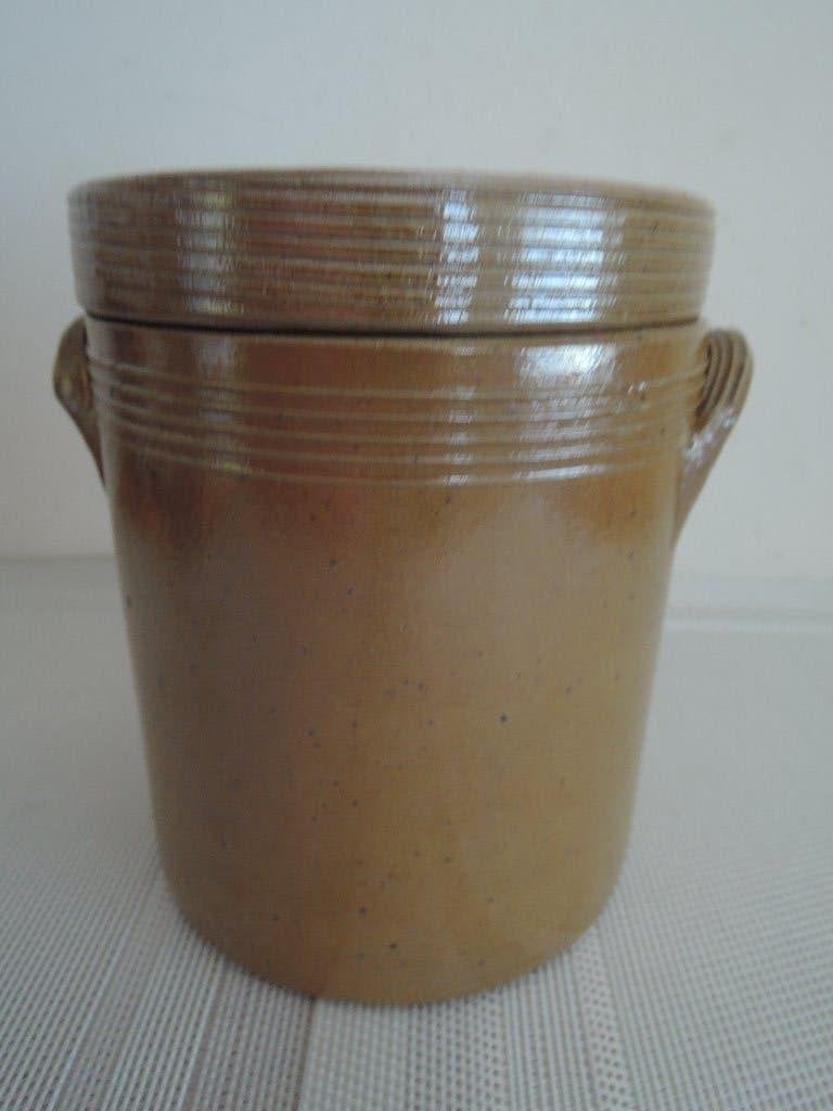 Oude Franse grespot met deksel, Antiek en Kunst, Curiosa en Brocante, Ophalen of Verzenden