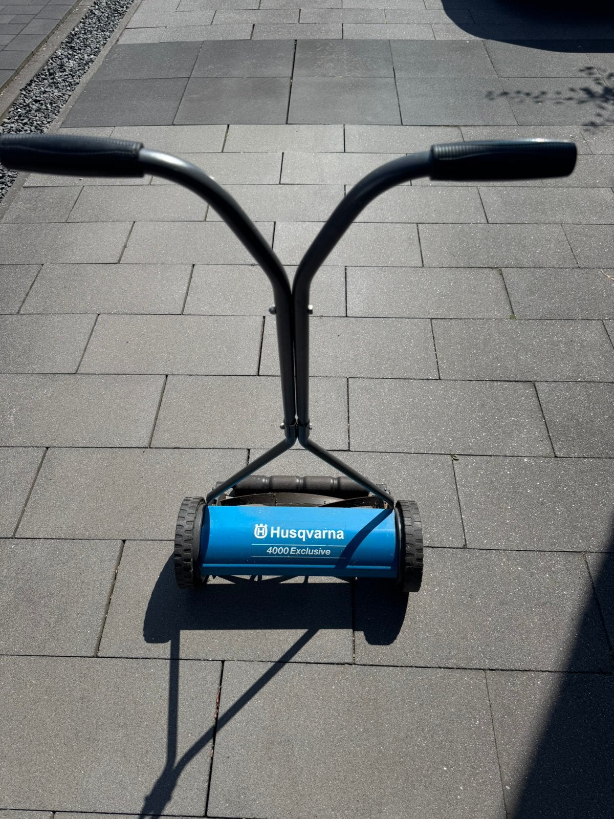 Husqvarna 4000 exclusive handmaaier, Tuin en Terras, Ophalen of Verzenden, Zo goed als nieuw, 40 t/m 49 cm, Handgrasmaaier