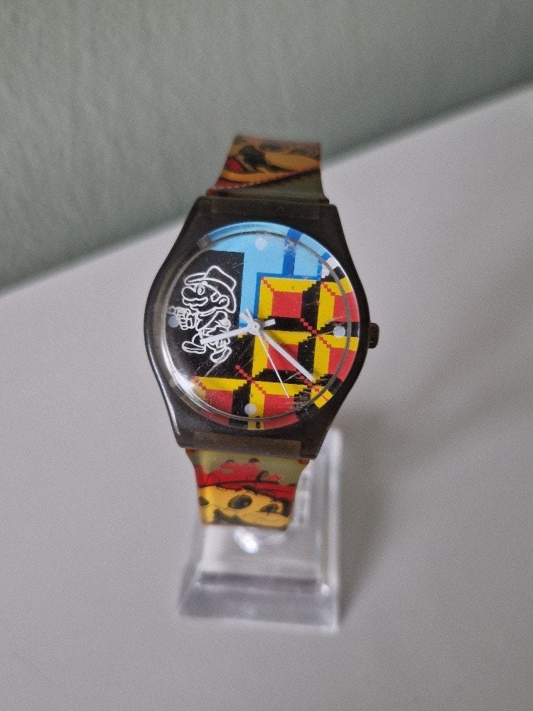 Super Mario Nintendo horloge, Verzenden, Zo goed als nieuw