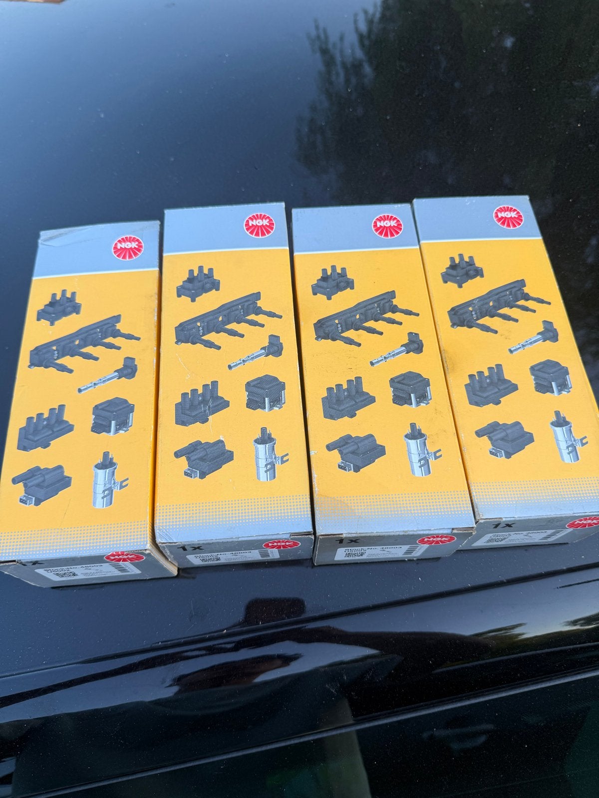 NGK Bobine U5002 - Set van 4 stuks, Ophalen, Nieuw, Universele onderdelen