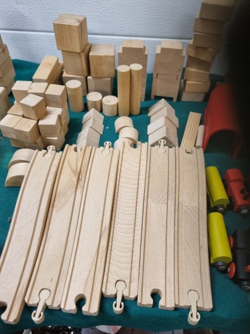treinbaan van hout met veel exstra's, Ophalen of Verzenden, 'T Olde Gre-j, Info@toldegrej.nl, Endepoelstraat 20f Didam