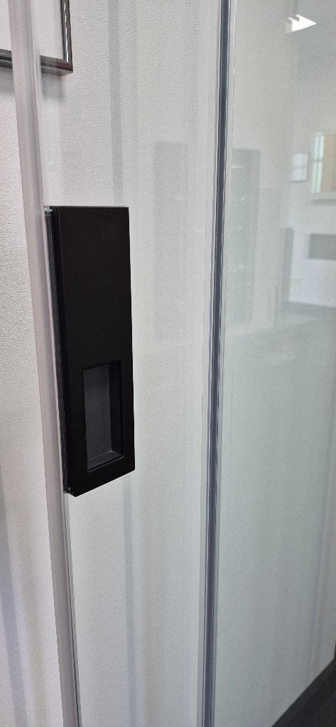 Novellini Opera 2PH 120-123 schuifdeur zwart NIEUW, Ophalen, Nieuw, Glas, Douche