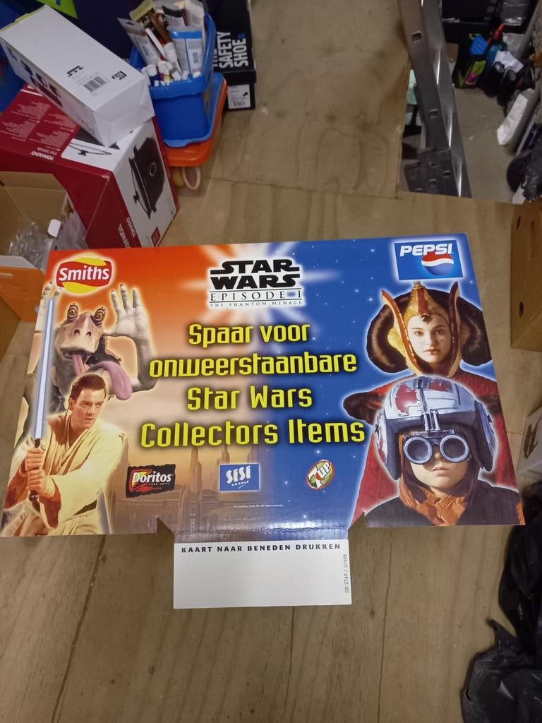 Star wars episode 1 reclame voor het sparen van collectors i, Ophalen, Zo goed als nieuw, Overige typen