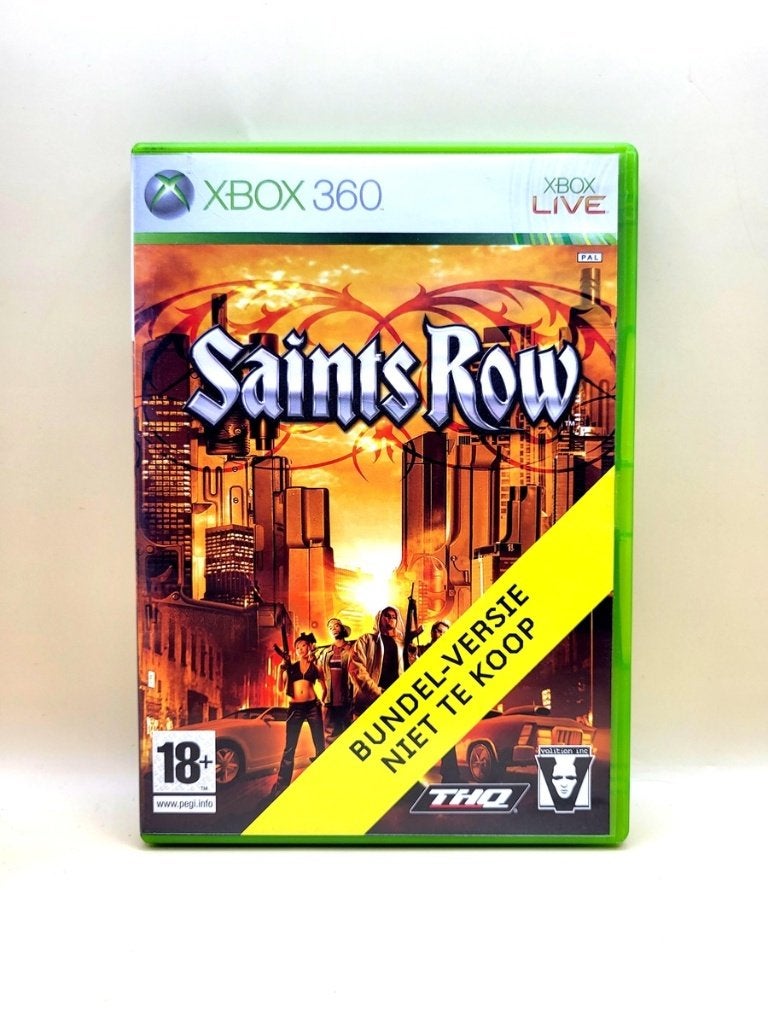 Saints Row - Xbox 360, Avontuur en Actie, Vanaf 18 jaar, Microsoft, Eén computer