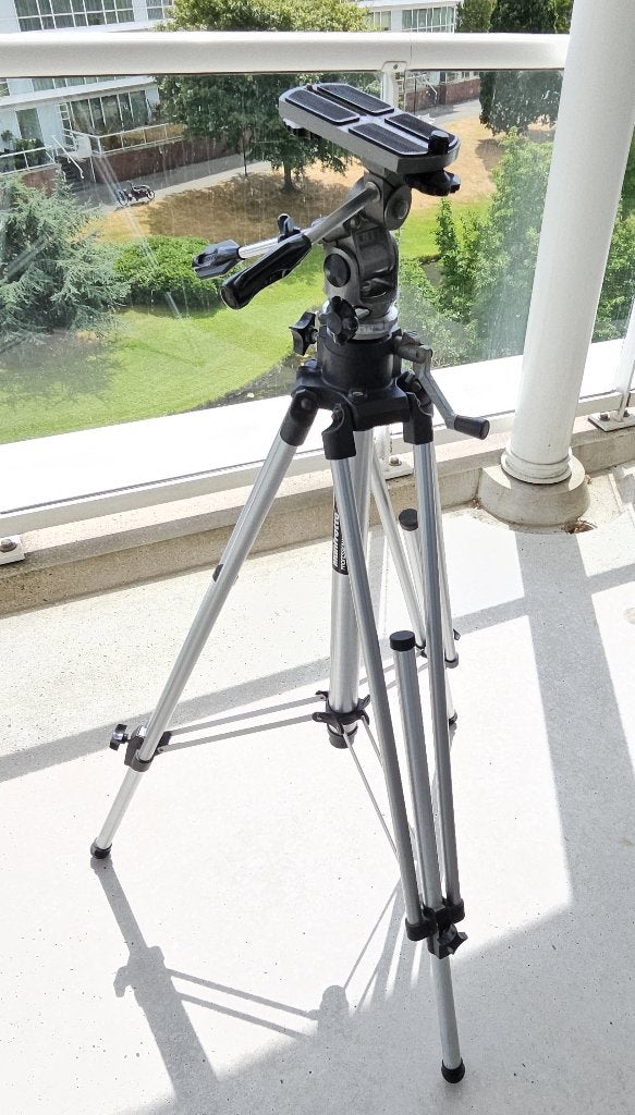 Manfrotto 028 professioneel statief en Gitzo Rationeler 3, Ophalen, Gebruikt, Driepoot, 175 cm of meer