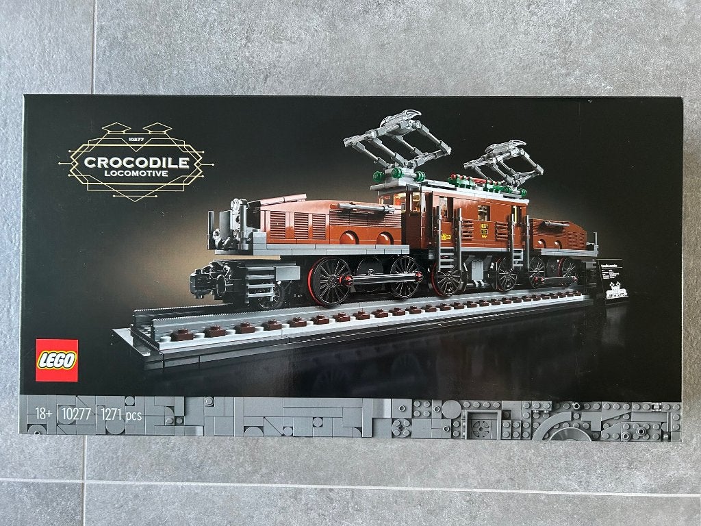 LEGO Icons (10277) Krokodil Locomotief *Nieuw*, Lego, Nieuw, Ophalen of Verzenden, Icons