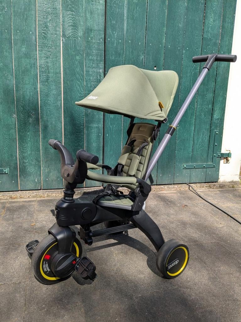 Doona Liki Trike S3 driewieler, Ophalen of Verzenden, Zo goed als nieuw, Doona, Duwstang