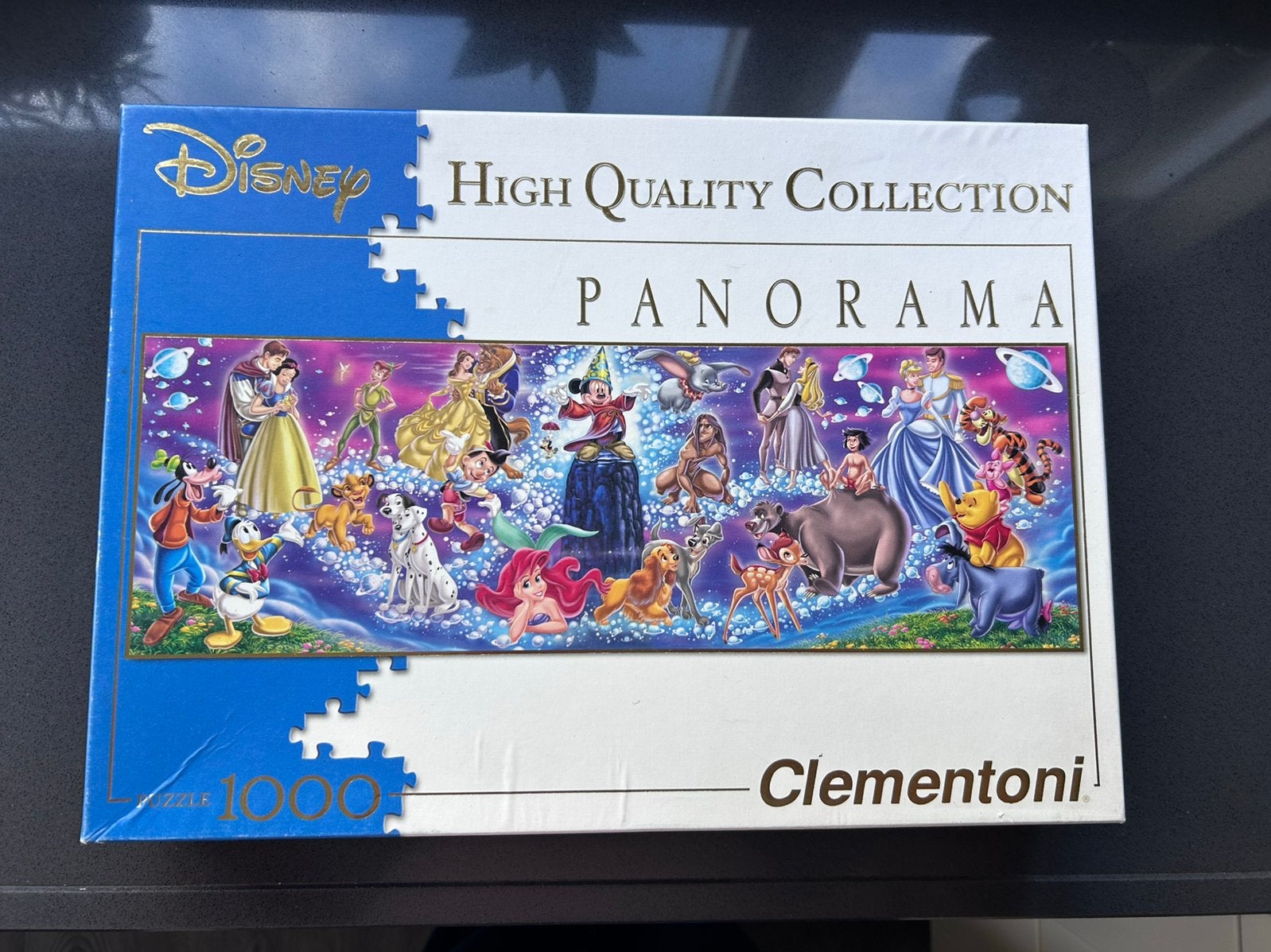 Disney Panorama Puzzel 1000 stukjes - Gratis af te halen, Ophalen of Verzenden, 500 t/m 1500 stukjes, Gebruikt, Legpuzzel