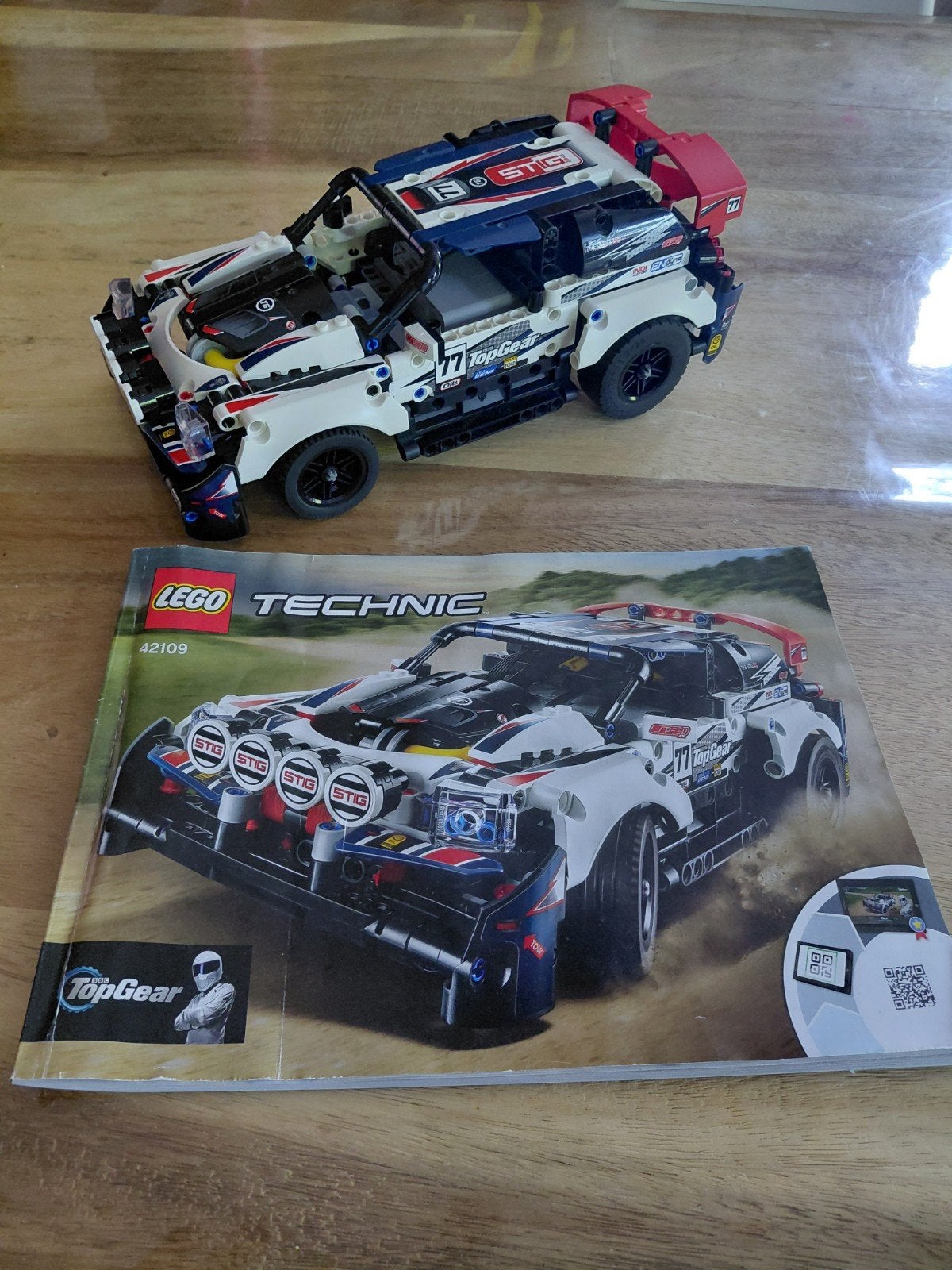 LEGO Technic Top Gear Rallyauto (42109), Ophalen of Verzenden, Zo goed als nieuw