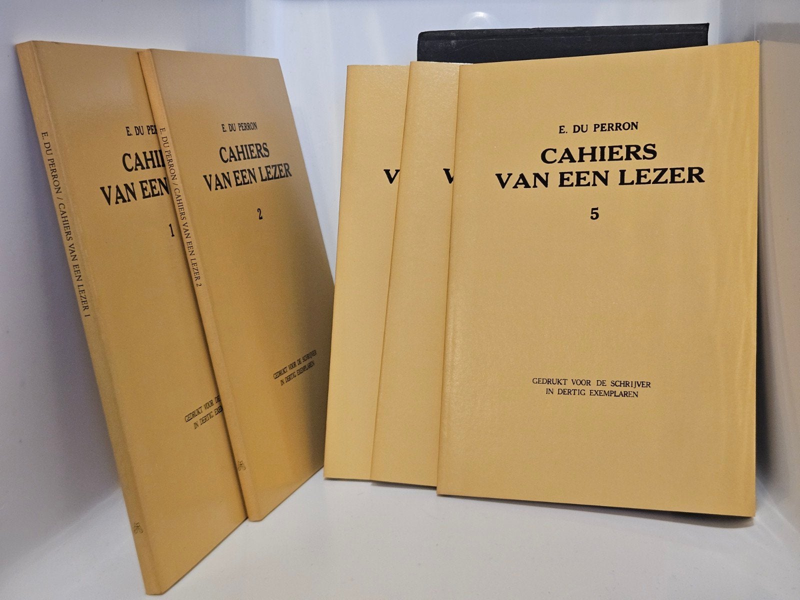 5 delige set E. du Perron Cahiers van een lezer, Gelezen, Ophalen of Verzenden, Eén auteur, E. du Perron