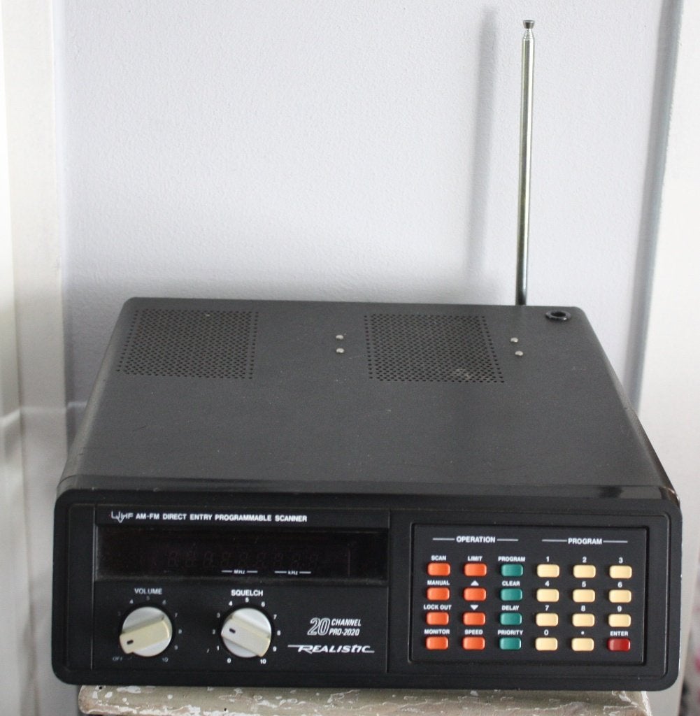 Realistic programmeerbare AM-FM scanner, Ophalen of Verzenden, Gebruikt, Minder dan 30 kanalen