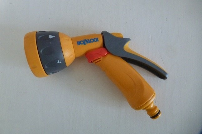sproeier hand spuitpistool aan/uit 5 sproeistanden nieuw, Ophalen, Nieuw, Handsproeier