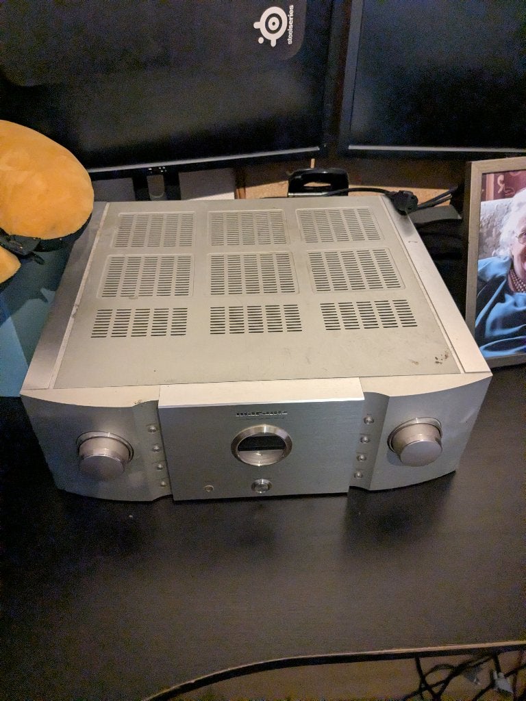 Marantz PM-11S1 Reference geïntegreerde stereo versterker, Zo goed als nieuw, 60 tot 120 watt, Stereo, Ophalen
